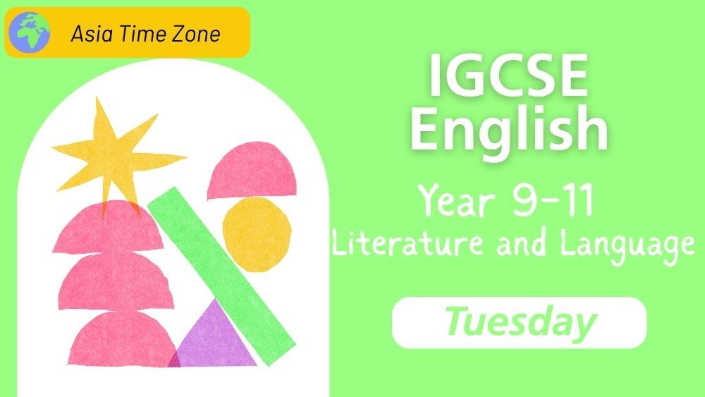 IGCSE英文│秋季1日